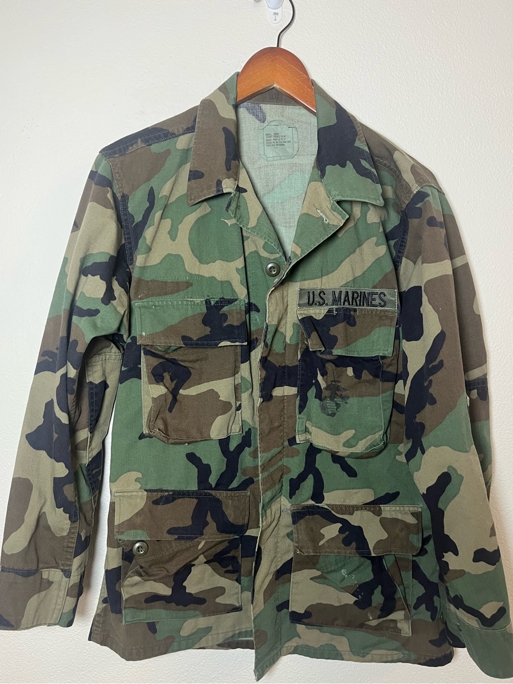 Woodland Camouflage Field Jacket - Classic Military Green